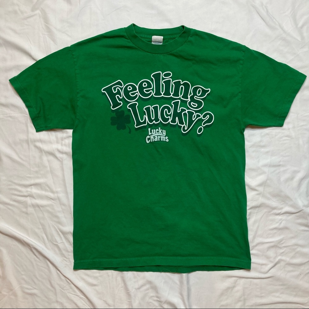 Feeling Lucky? Lucky Charms Graphic Print Tee